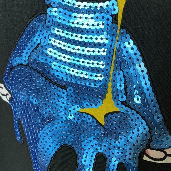 NWT Simpson’s 20 Century Baby Lisa Sequined Top Shirt - Picture 4 of 8